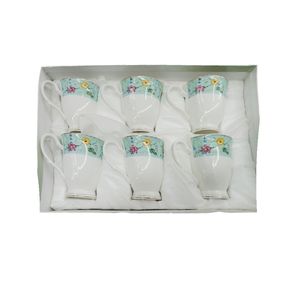MUG SET 6PC PORCELAIN VELLEZZA VZ4012MN