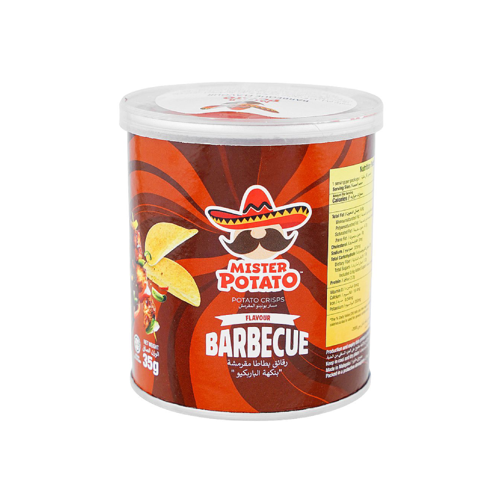 MISTER POTATO CHIPS BBQ 35 GM