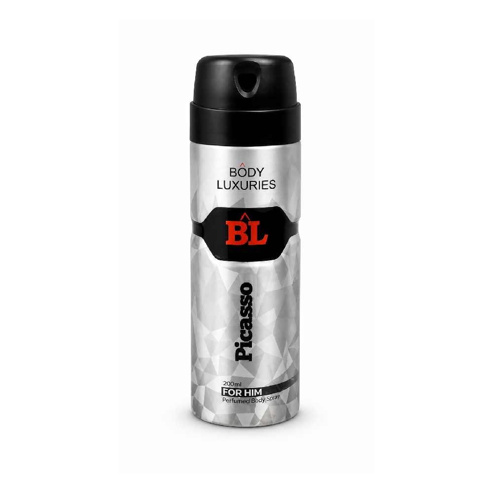 BODY LUXURIES DEODORANT PICASSO MEN 200 ML