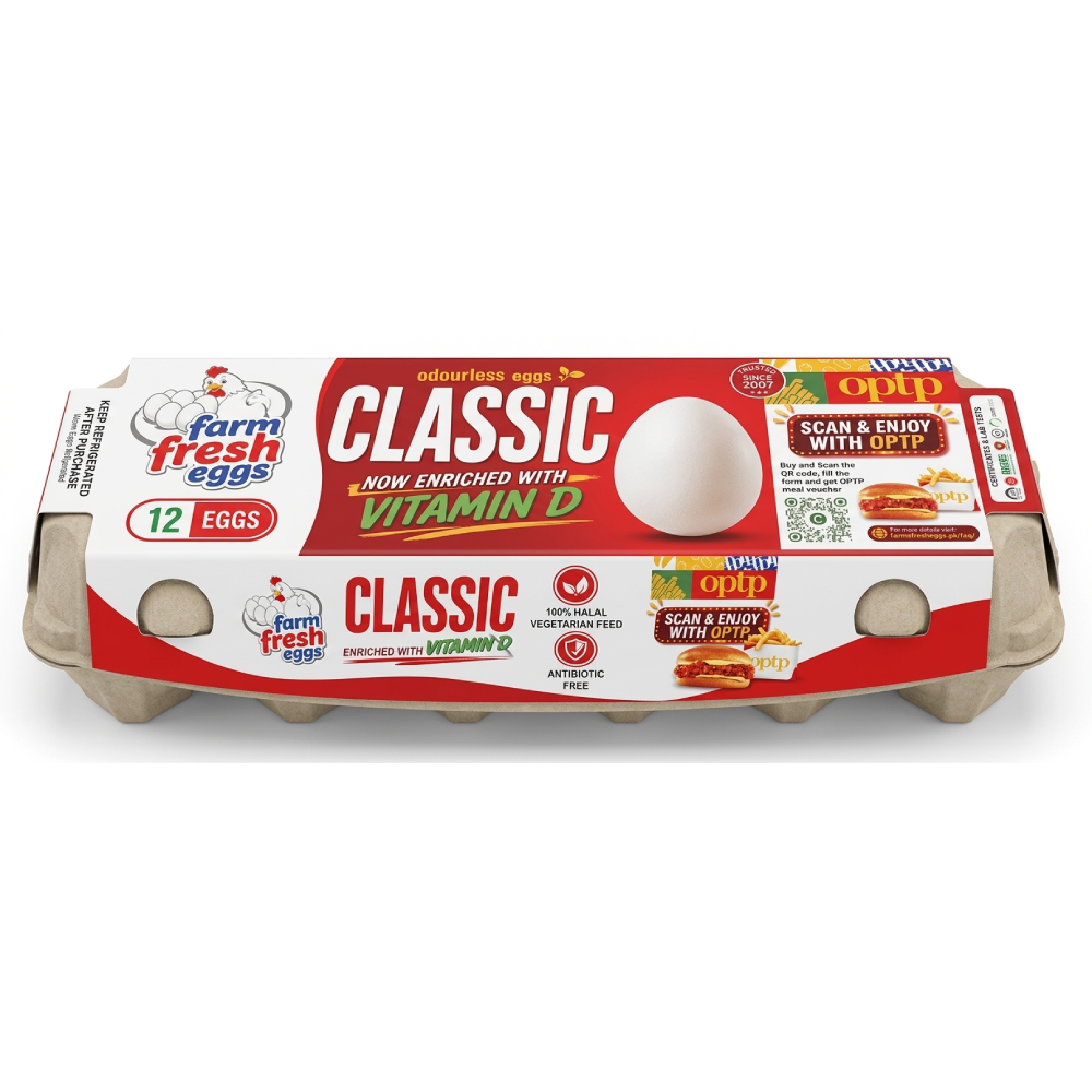 FARM FRESH CLASSIC EGGS 12 PCS PACK