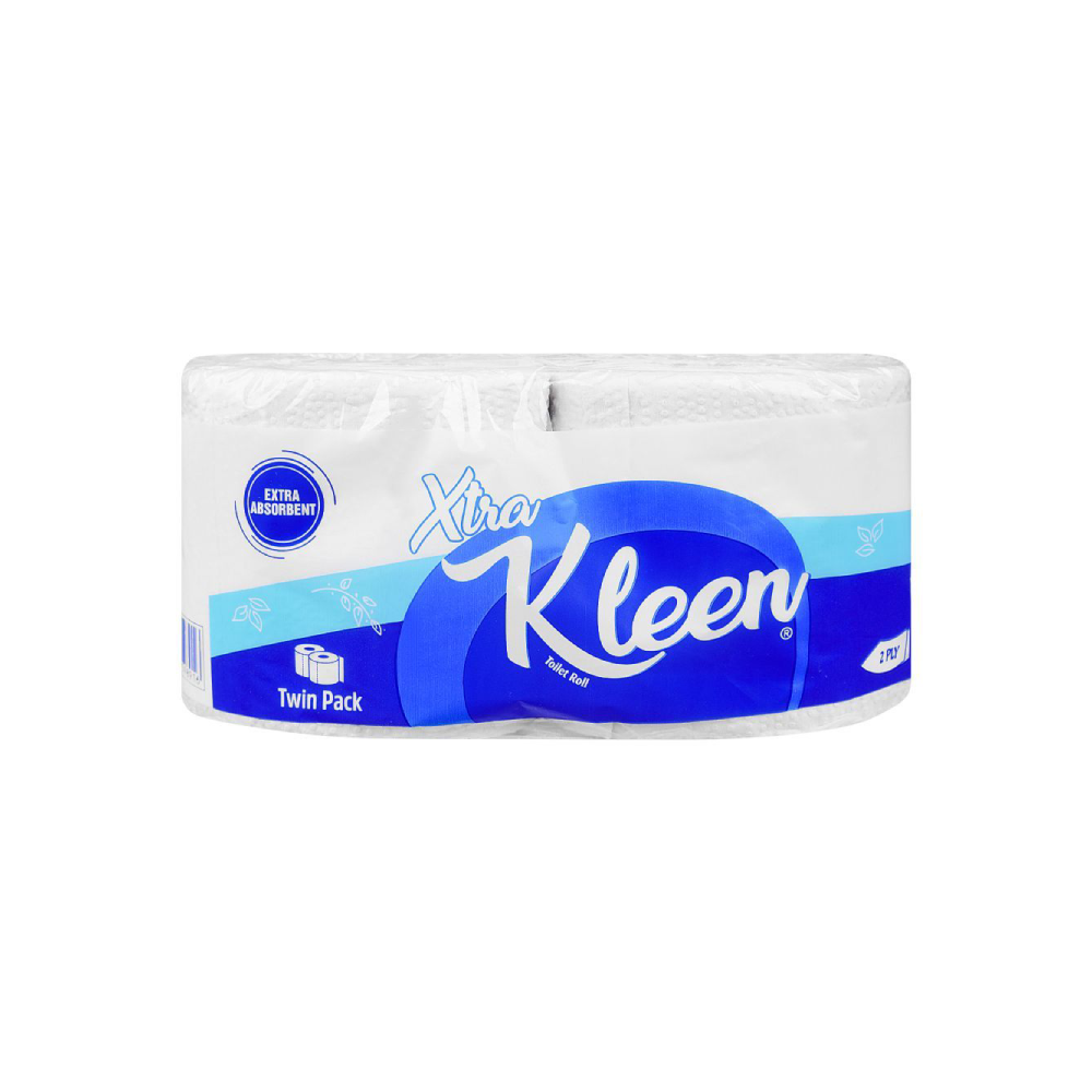 XTRA KLEEN TOILET ROLL TWIN PACK