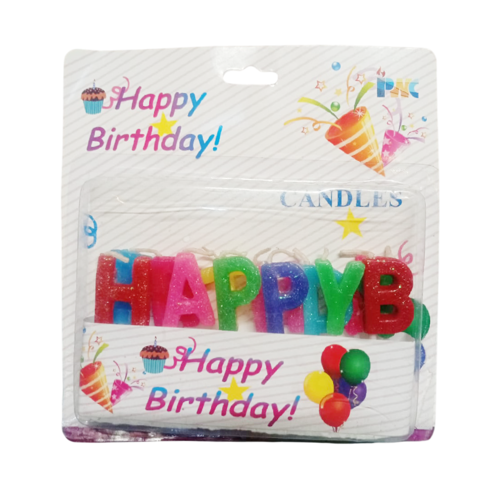 CLASSY BIRTHDAY CANDLE ART PC BASIC
