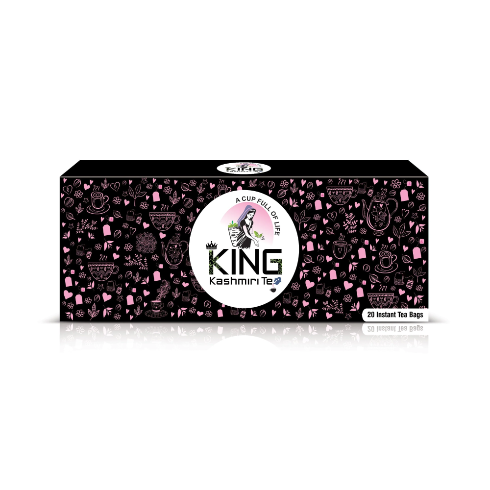 KING KASHMIRI TEA 20 TEA BAGS