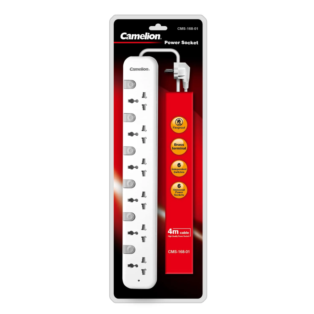 CAMELION POWER SOCKET CMS-168- 01 4 M CABLE PC