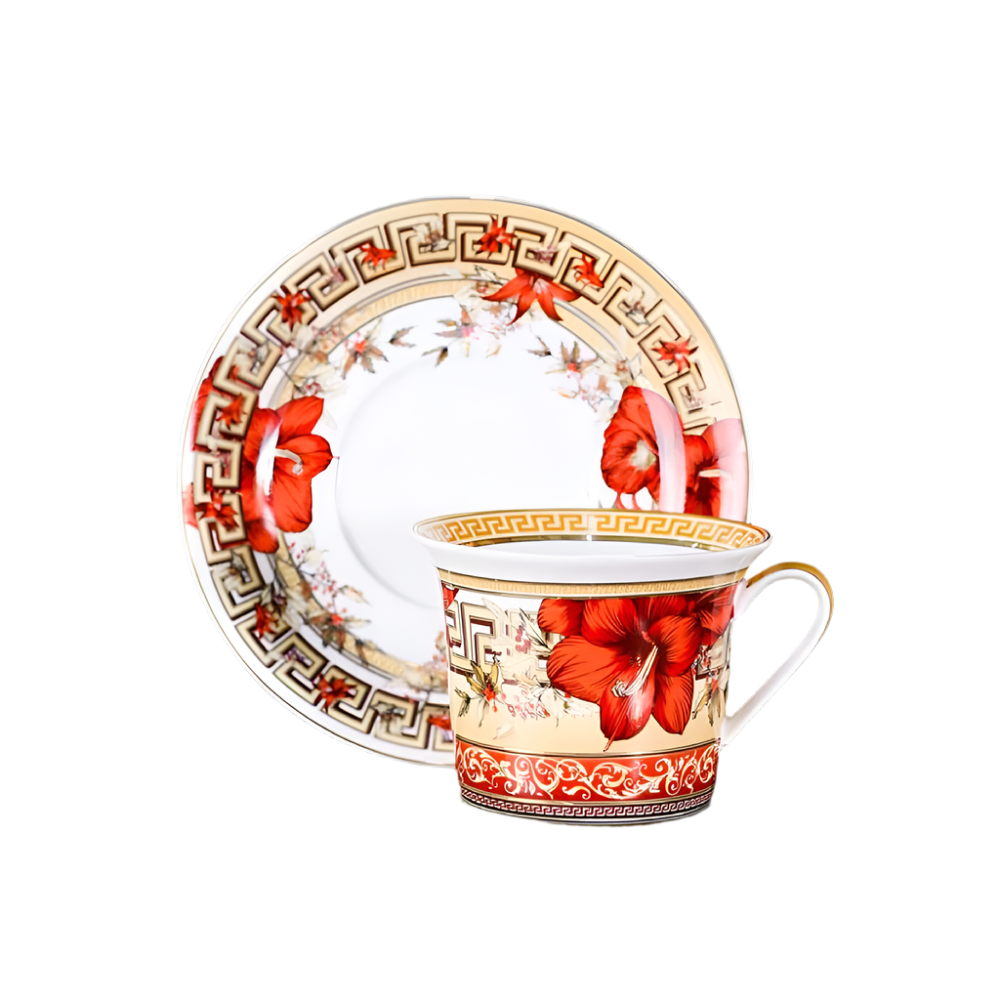 CUP & SAUCER ROYAL BISTRO 2PC SET 4SO1-701 SET (Pack 6)