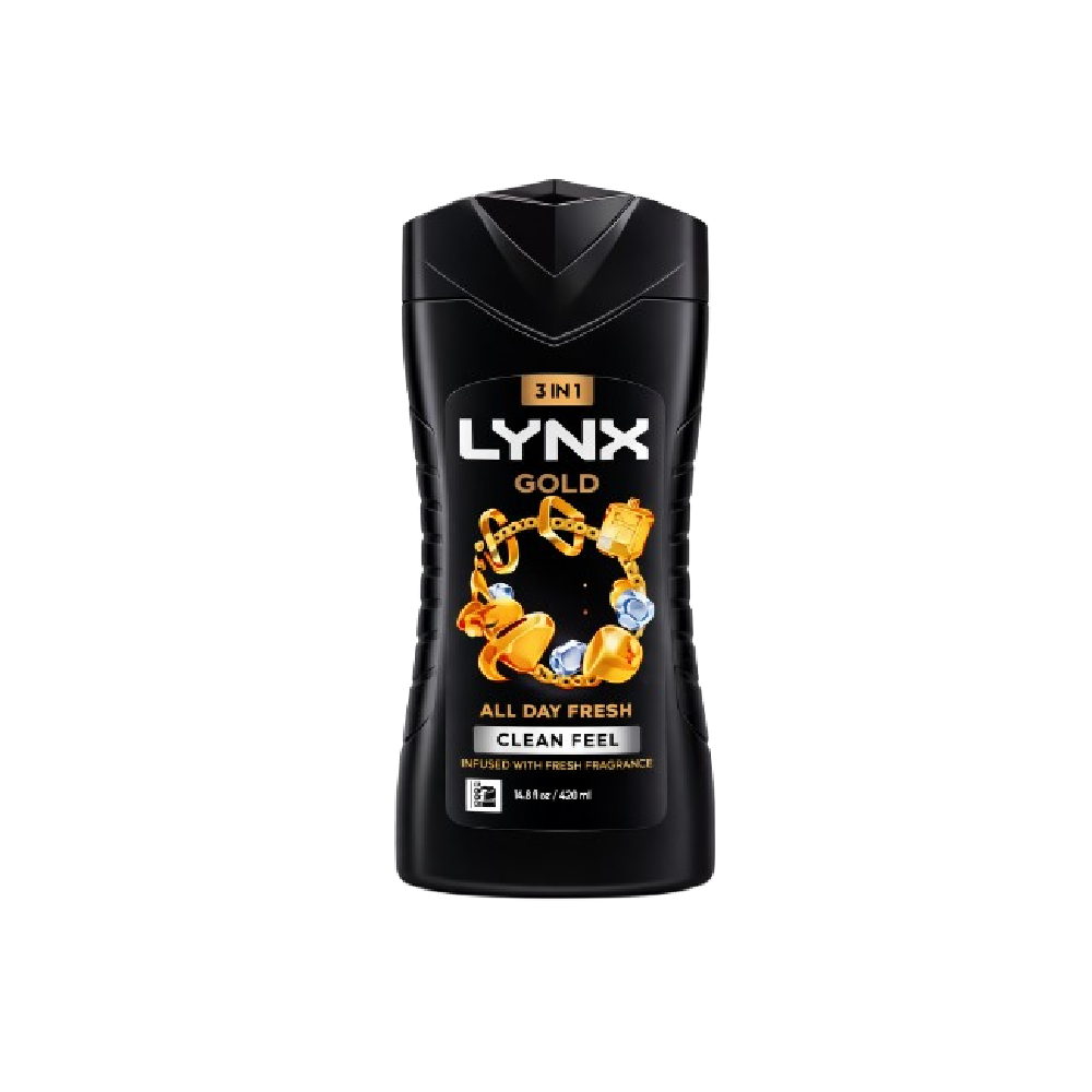 LYNX BODY WASH GOLD OUD WOOD FRESH VANILLA 225 ML