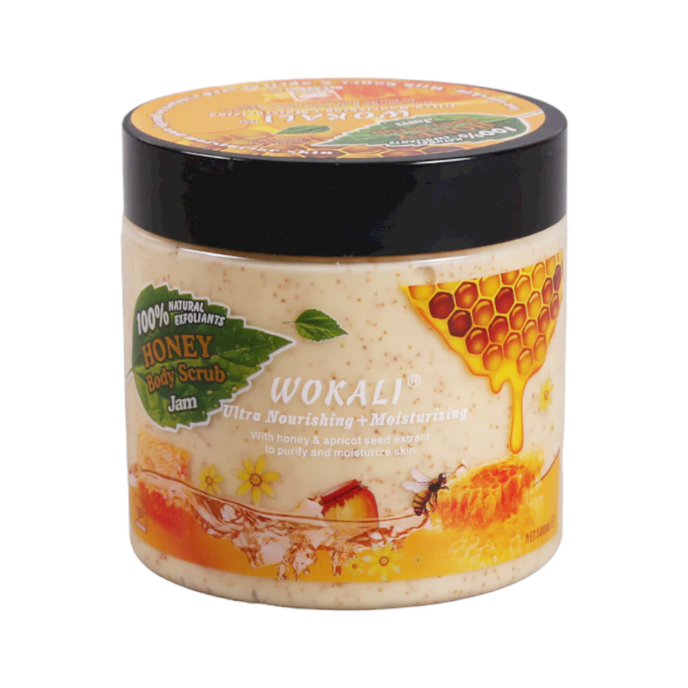 WOKALI BODY SCRUB HONEY JAM IR WKL374 500ML