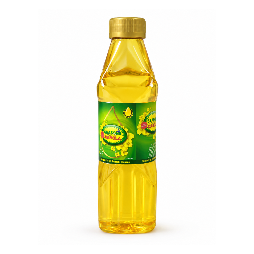 SEASONS CANOLA OIL BOTTLE 1 LTR