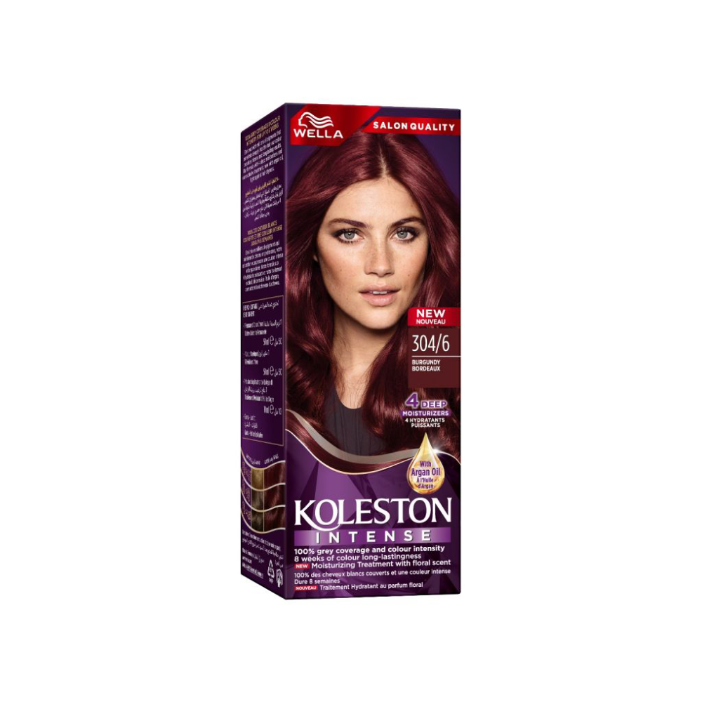 WELLA KOLESTON HAIR COLOR CREAM BEAUJOLAIS 304/6 60 ML