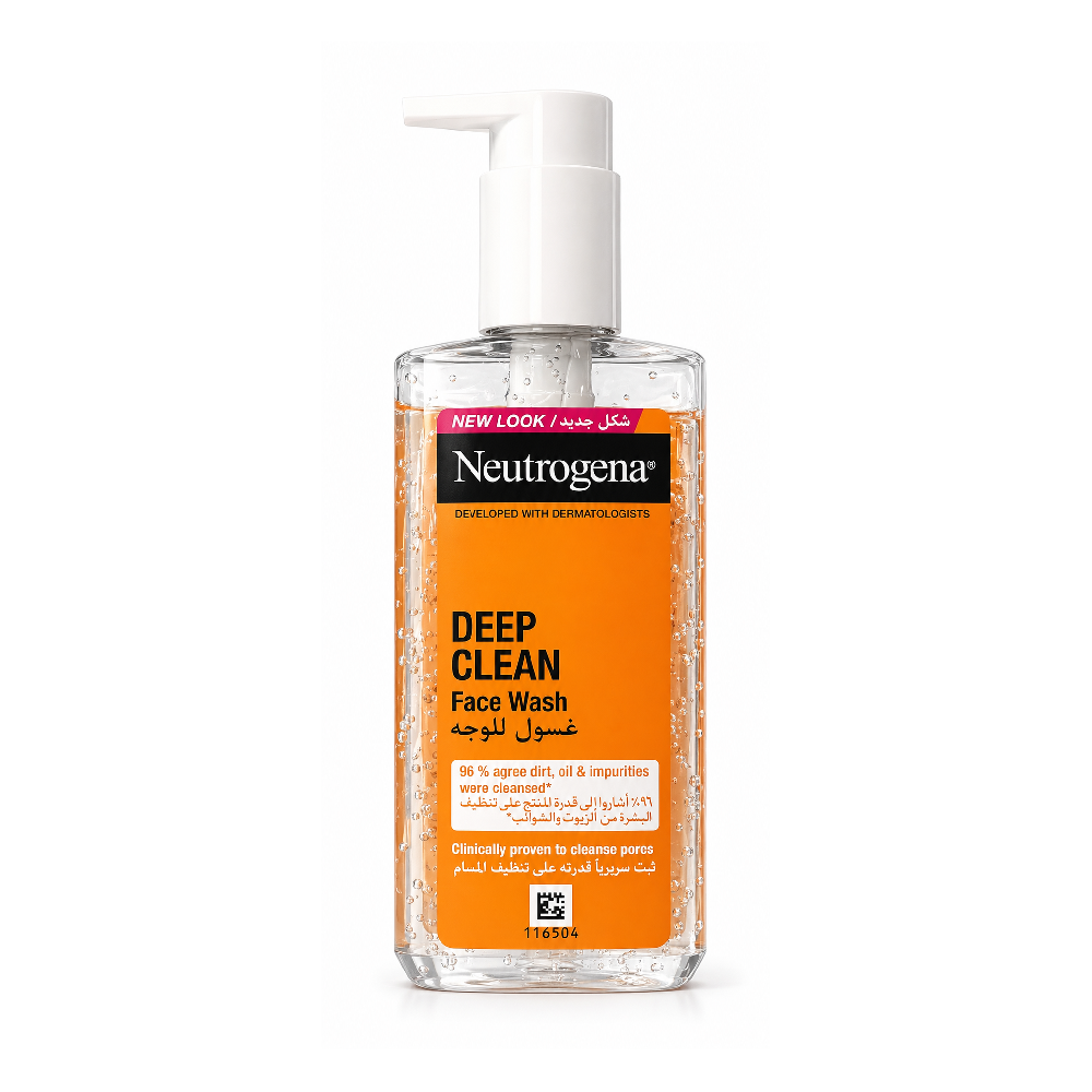 NEUTROGENA DEEP CLEAN GEL FACE WASH 200 ML