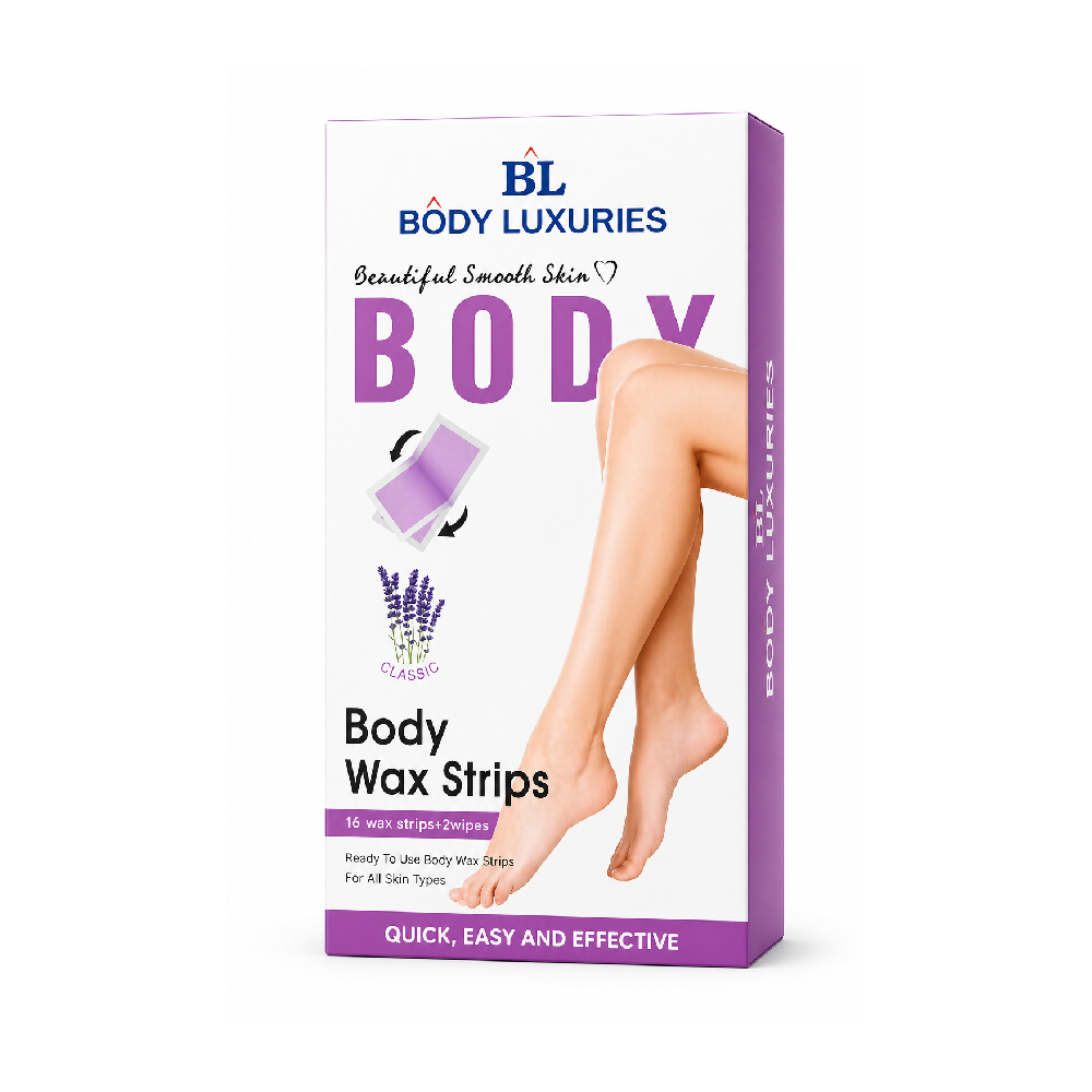 BODY LUXURIES WAX STRIPS CLASSIC 16+2 PC