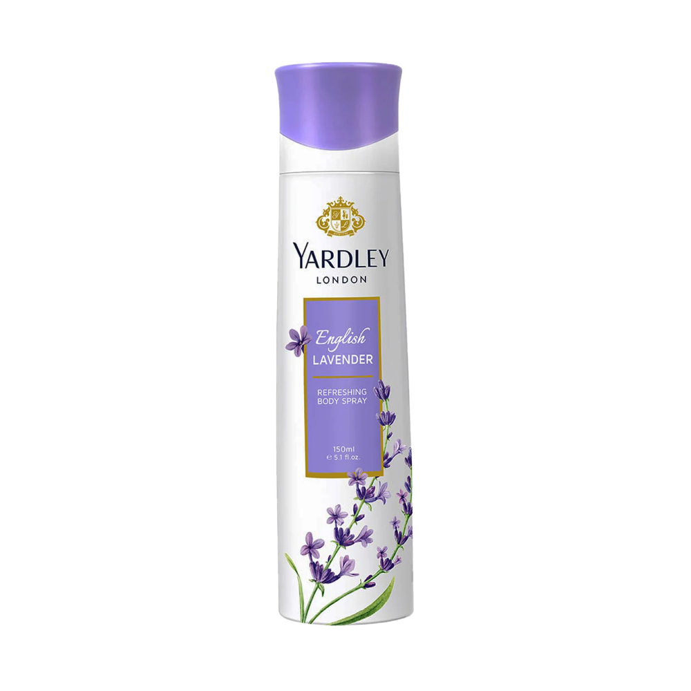 YARDLEY BODY SPRAY ENGLISH LAVENDER 150 ML
