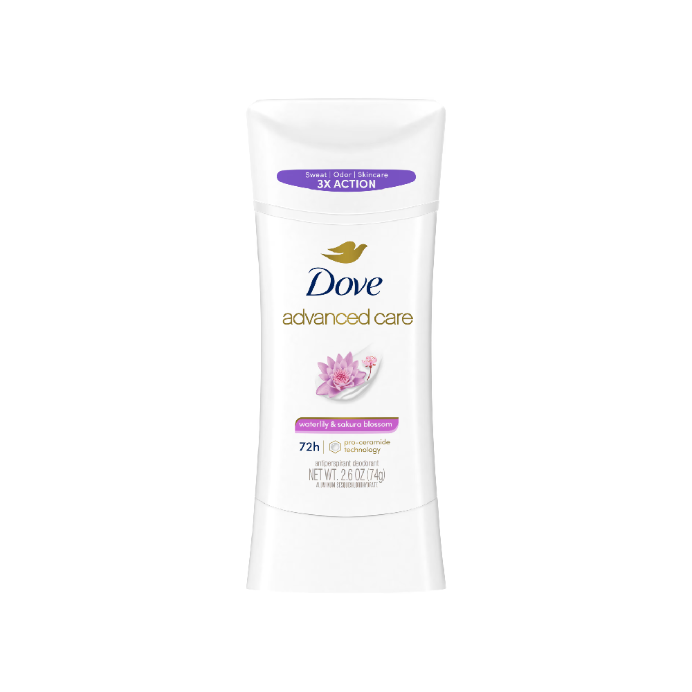 DOVE DEO STICK CALMING RITUAL WATERLILY 74 GM
