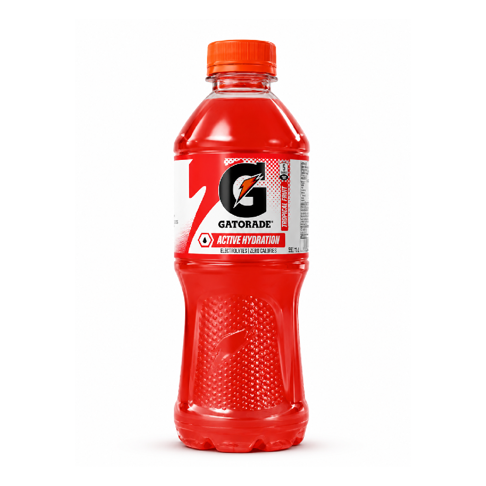 GATORADE DRINK TROPICAL FRUIT BOTTLE 500 ML