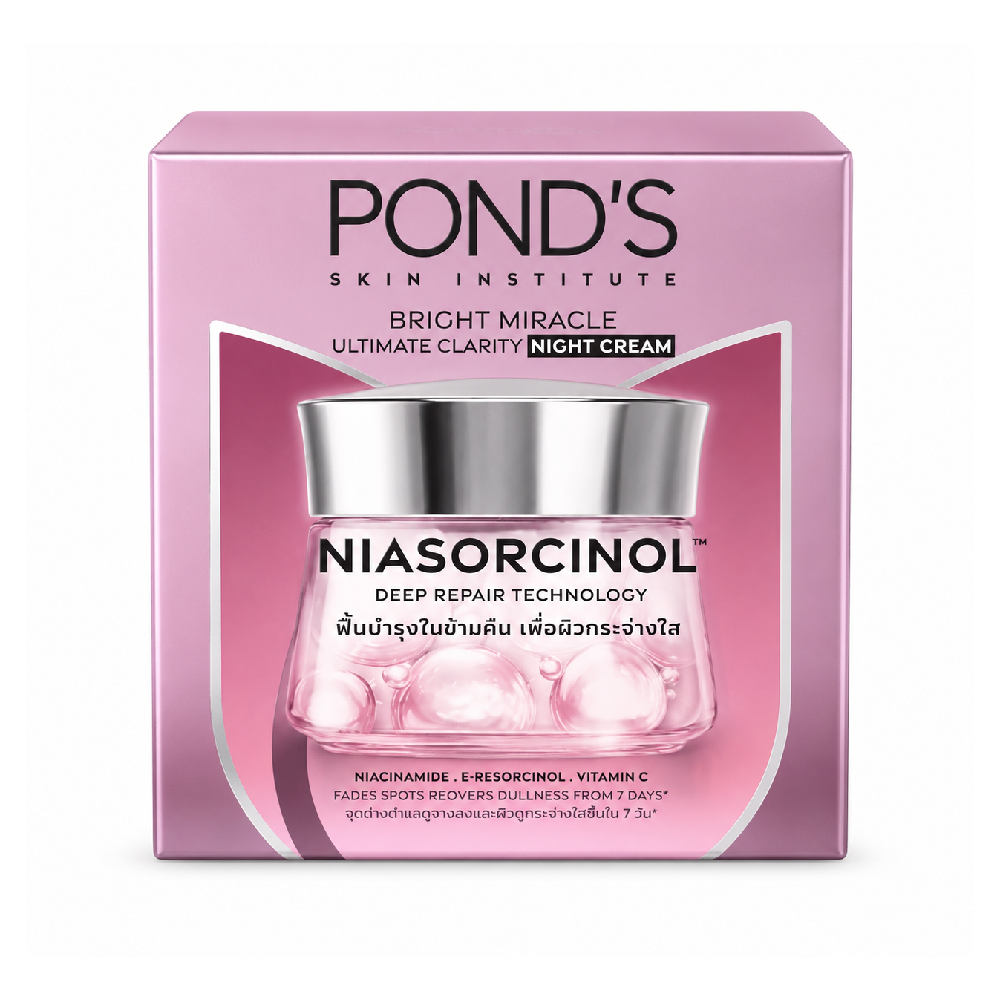 PONDS BRIGHT BEAUTY SPOT LESS NIGHT CREAM 50 GM