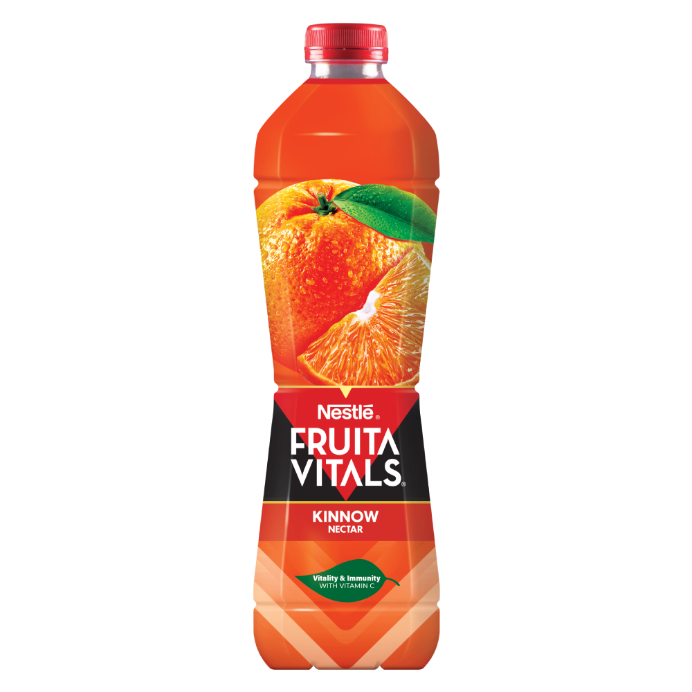 NESTLE JUICE FRUITA VITALS KINNOW NECTAR BOTTLE 1 LTR