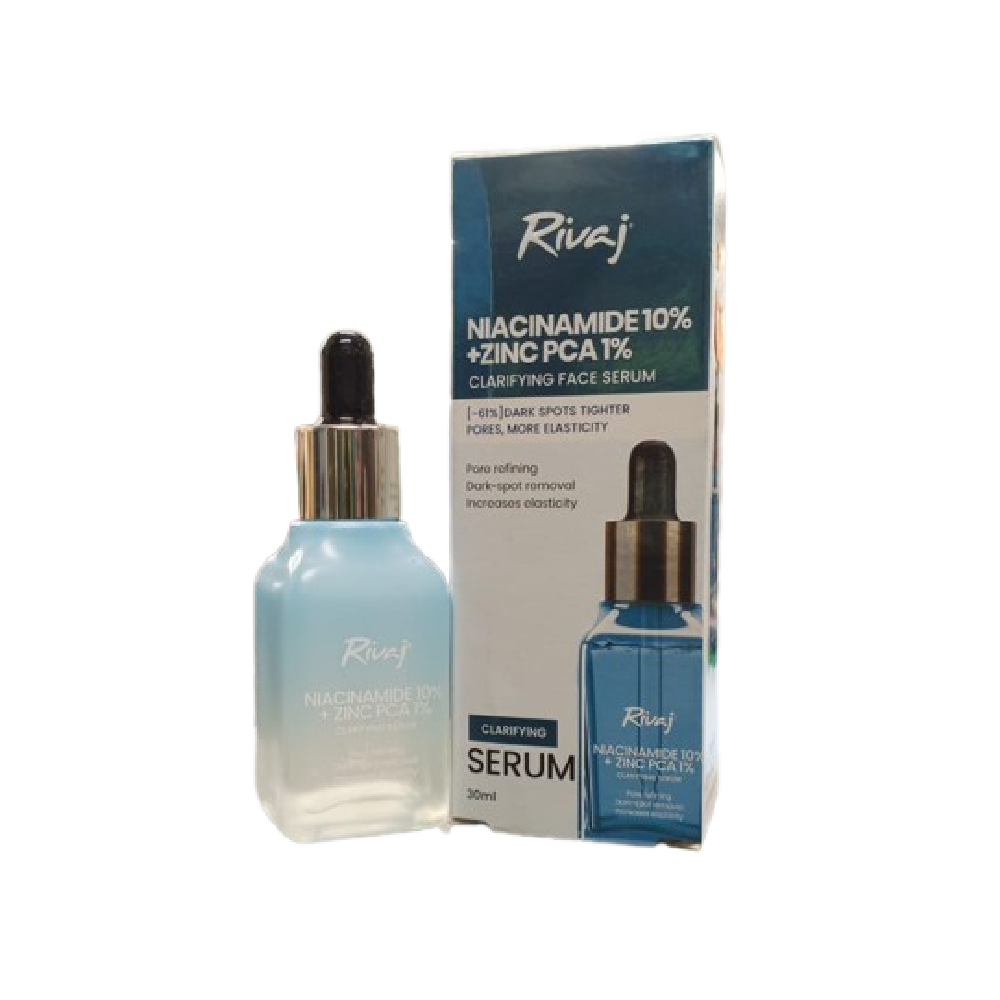RIVAJ FACE SERUM NIACINAMIDE + ZINC 30ML