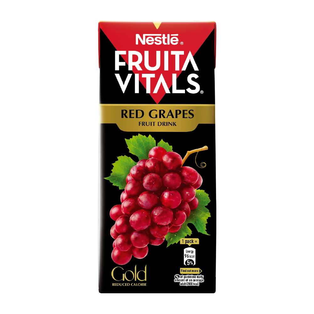 NESTLE JUICE FRUITA VITALS RED GRAPES 200 ML