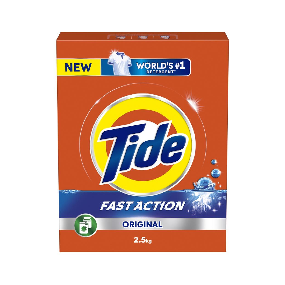 TIDE WASHING POWDER ORIGINAL BLUE 2.5 KG