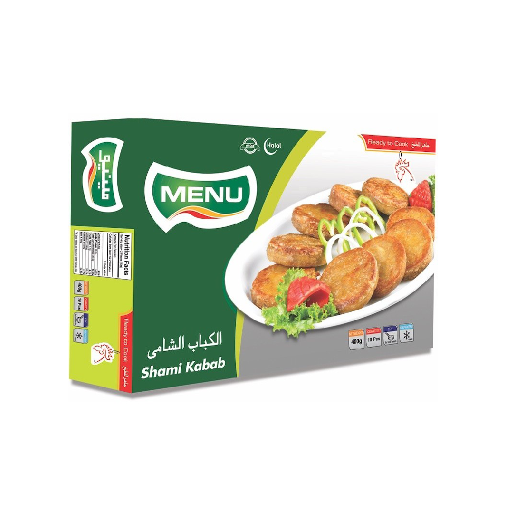 MENU SHAMI KABAB 10 PCS 400 GM