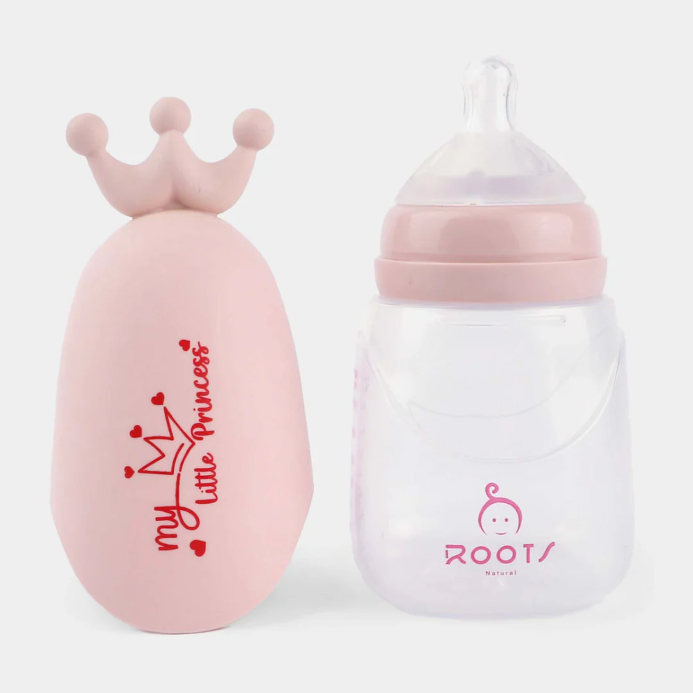 ROOTS NATURAL ANTI COLIC FEEDER WITH HANDLE 3M+ M02 250ML