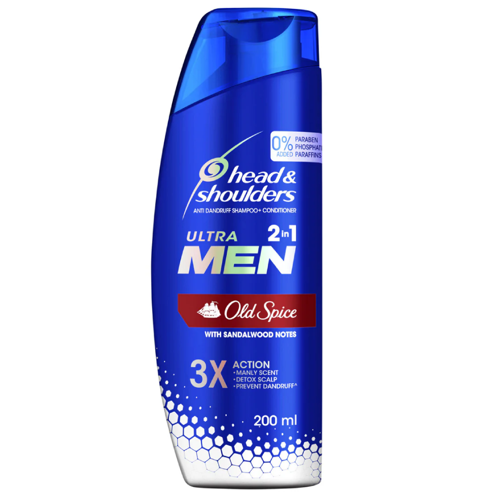 HEAD & SHOULDER SHAMPOO ULTRA MEN OLD SPICE 2IN1 400 ML
