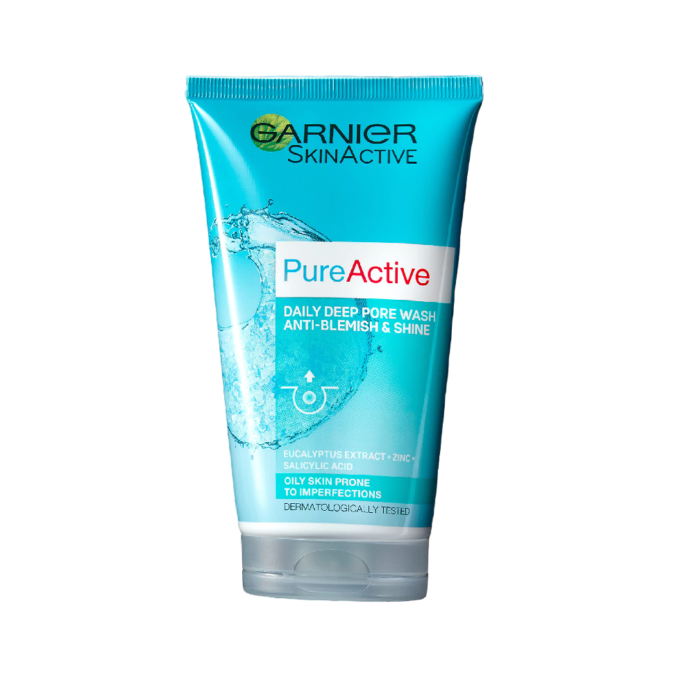 GARNIER PURE DEEP PORE WASH 150ML