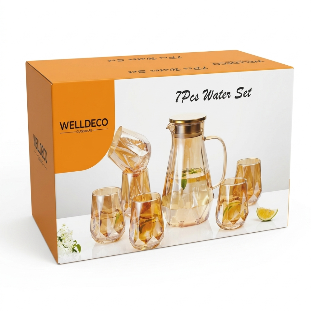 WATER SET 7PC WELLDECO WD64/L7HA