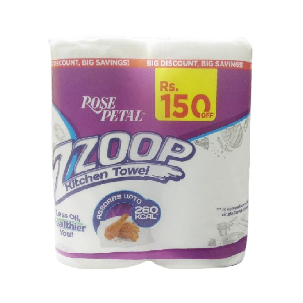 ROSE PETAL ZOOP KITCHEN TOWEL TWIN PROMO PACK