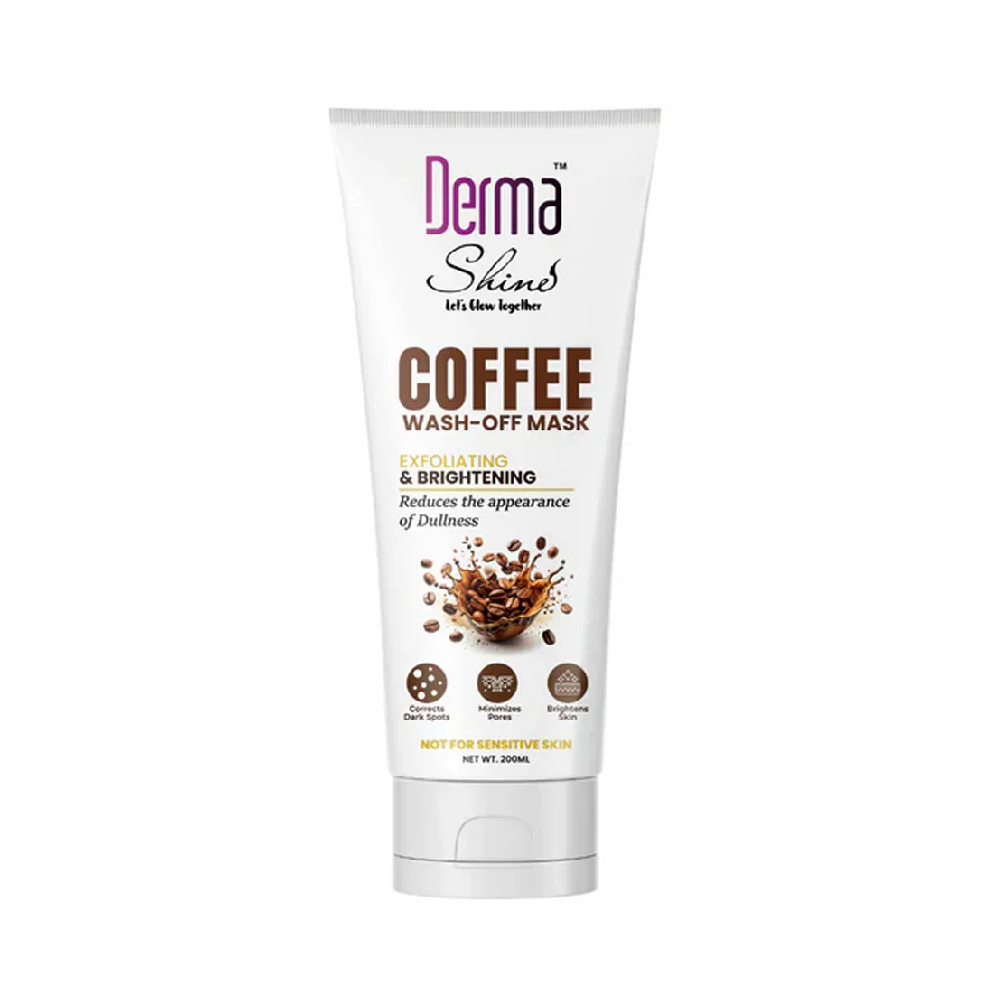 DERMA SHINE COFFEE PEEL OF MASK 200GM