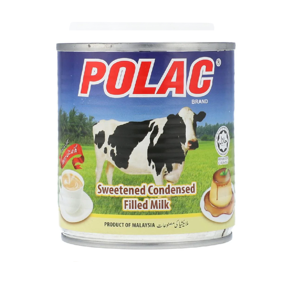 POLAC CONDENSED MILK TIN 390 GM