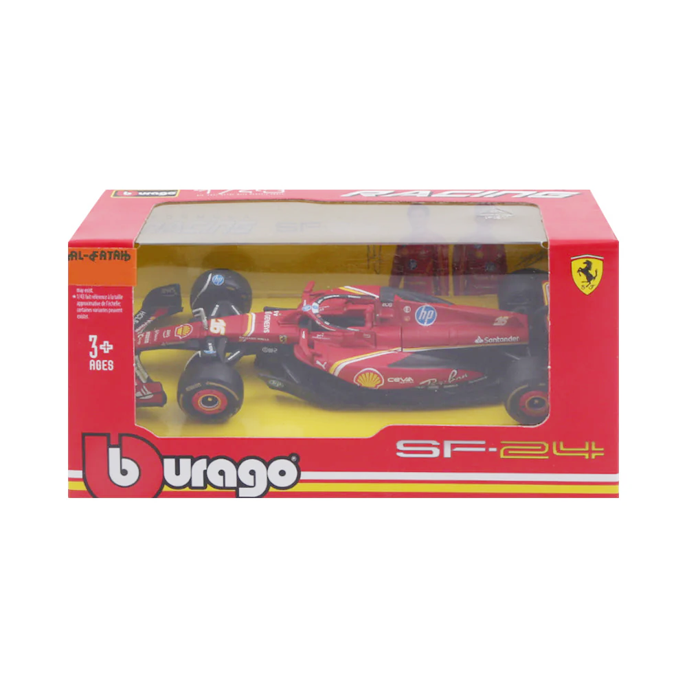 36844-16 BURAGO FERRARI SF-24 TEAM SCUDERIA N55 A.I