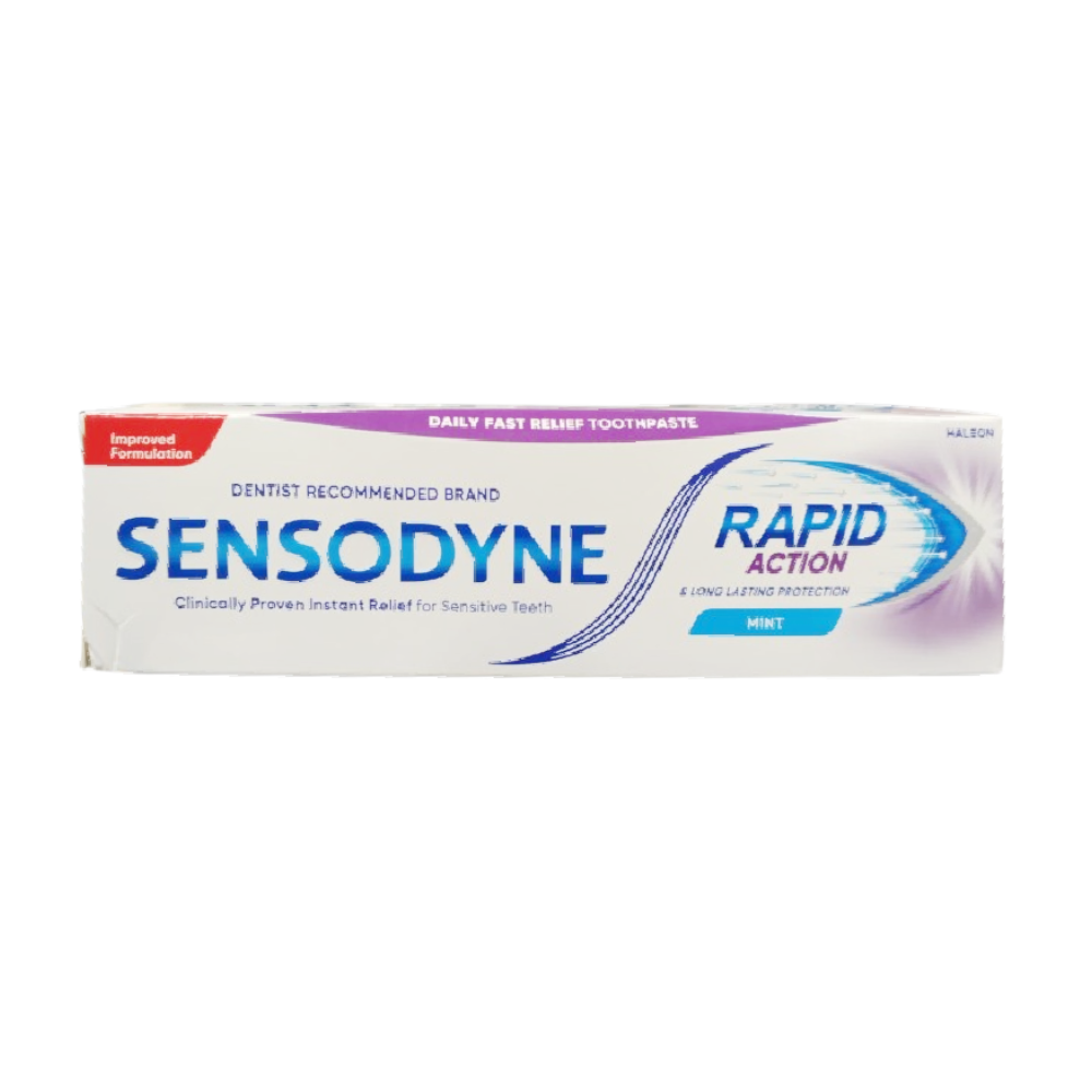 SENSODYNE TOOTH PASTE RAPID ACTION MINT 70 GM