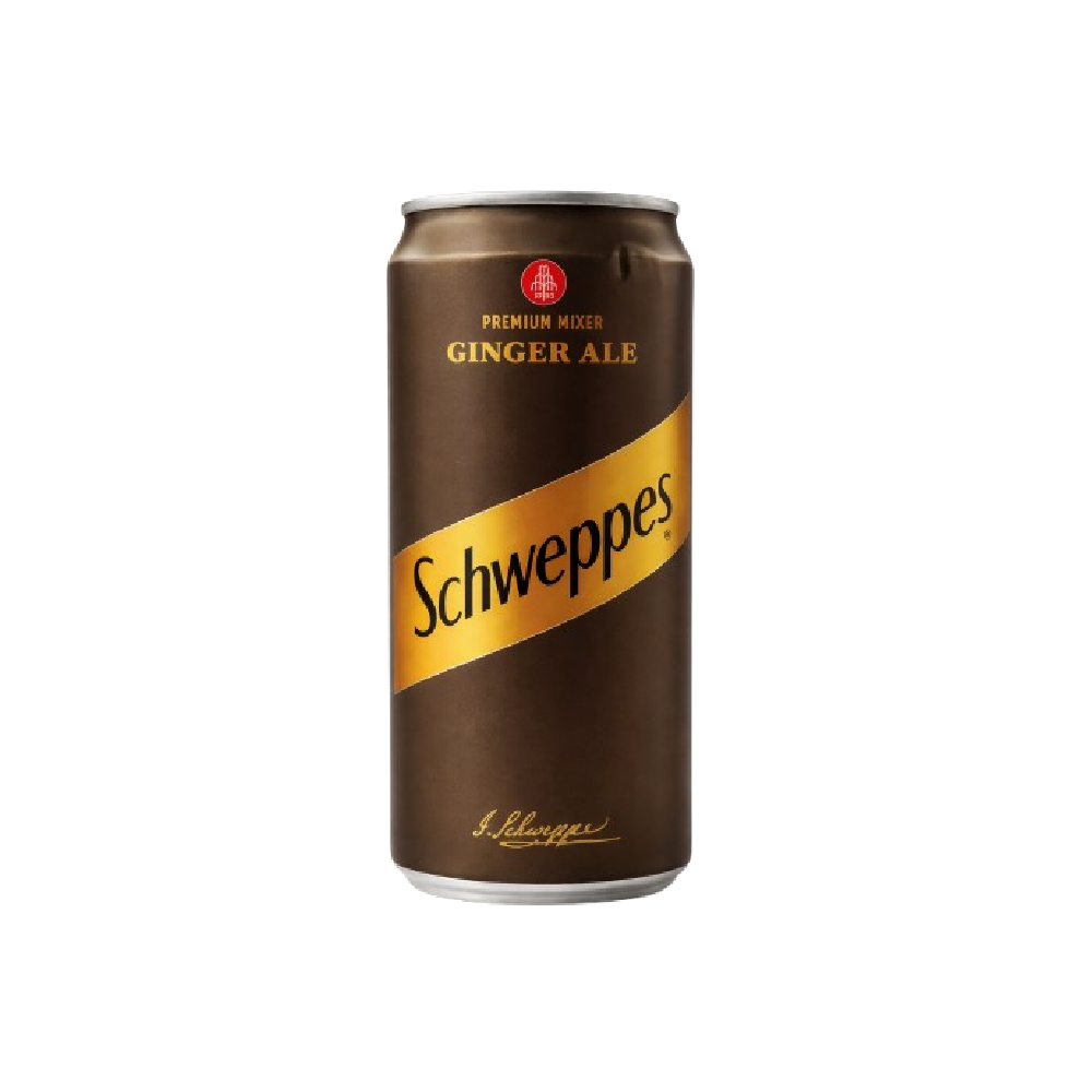 SCHWEPPES GINGER ALE DRINK CAN 320 ML