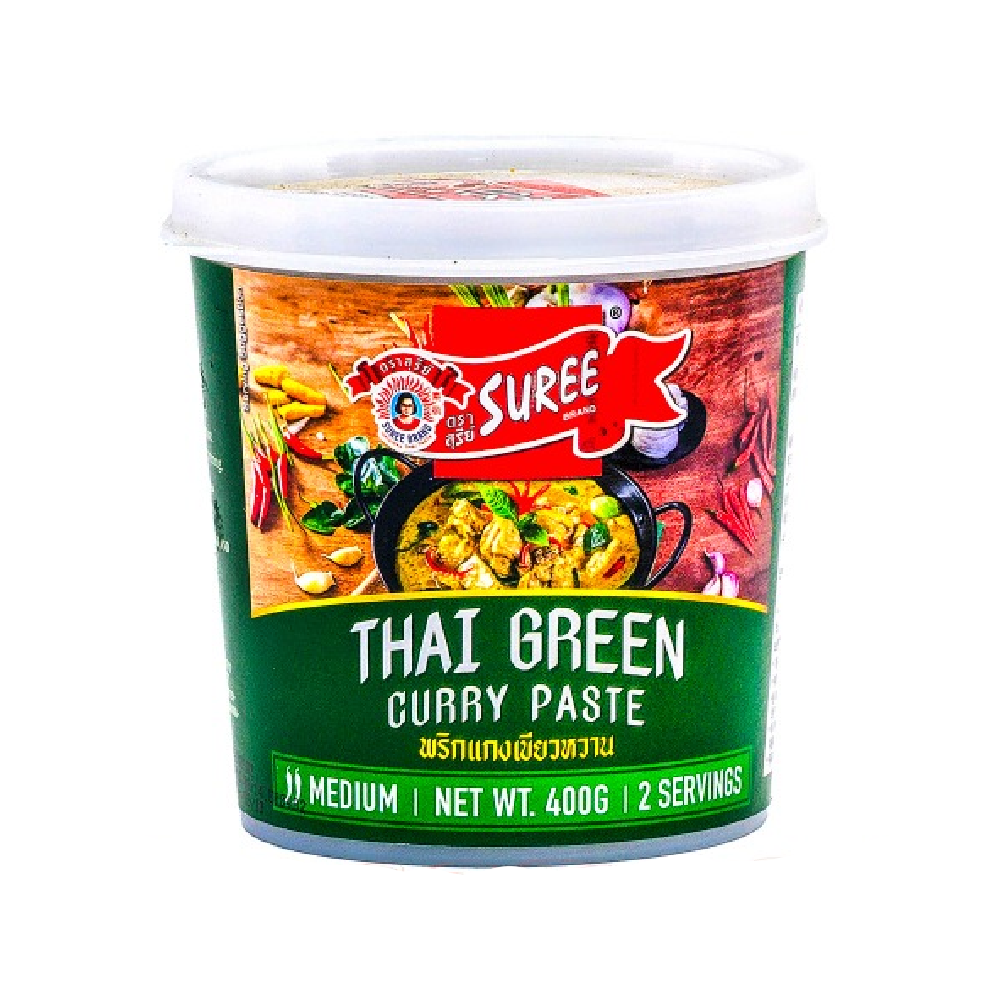 SUREE CURRY PASTE GREEN 400 GM
