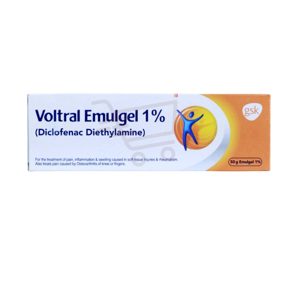 VOLTRAL EMULGEL 1% 50GM