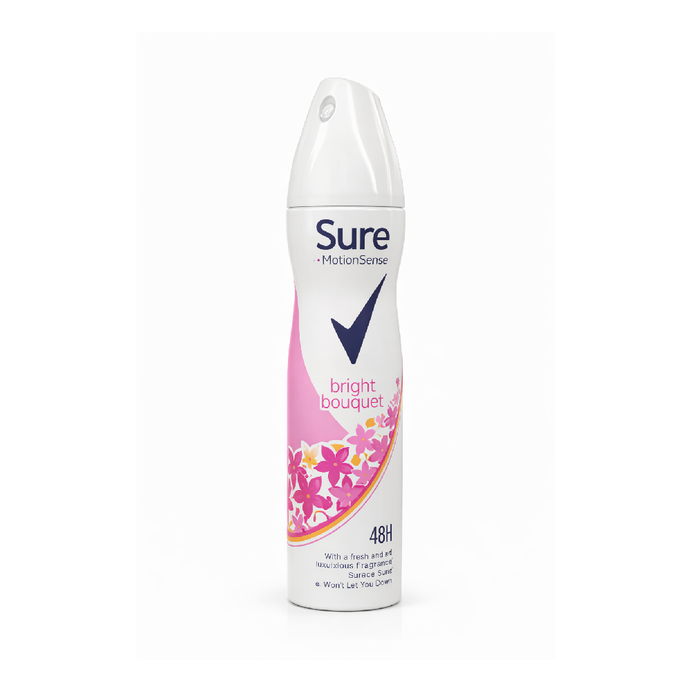 SURE MEN DEODORANT BRIGHT BOUQUET 150 ML