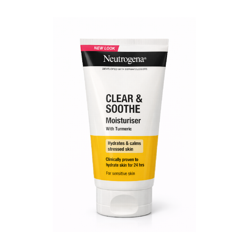 NEUTROGENA CLEAR & SOOTHE MOSTURISER OIL FREE 75ML