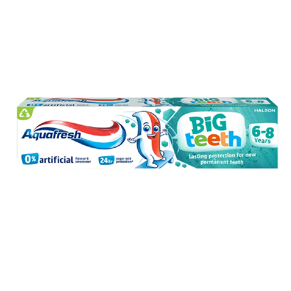 AQUAFRESH KIDS TOOTH PASTE BIG TEETH 50 ML – Al-Fatah