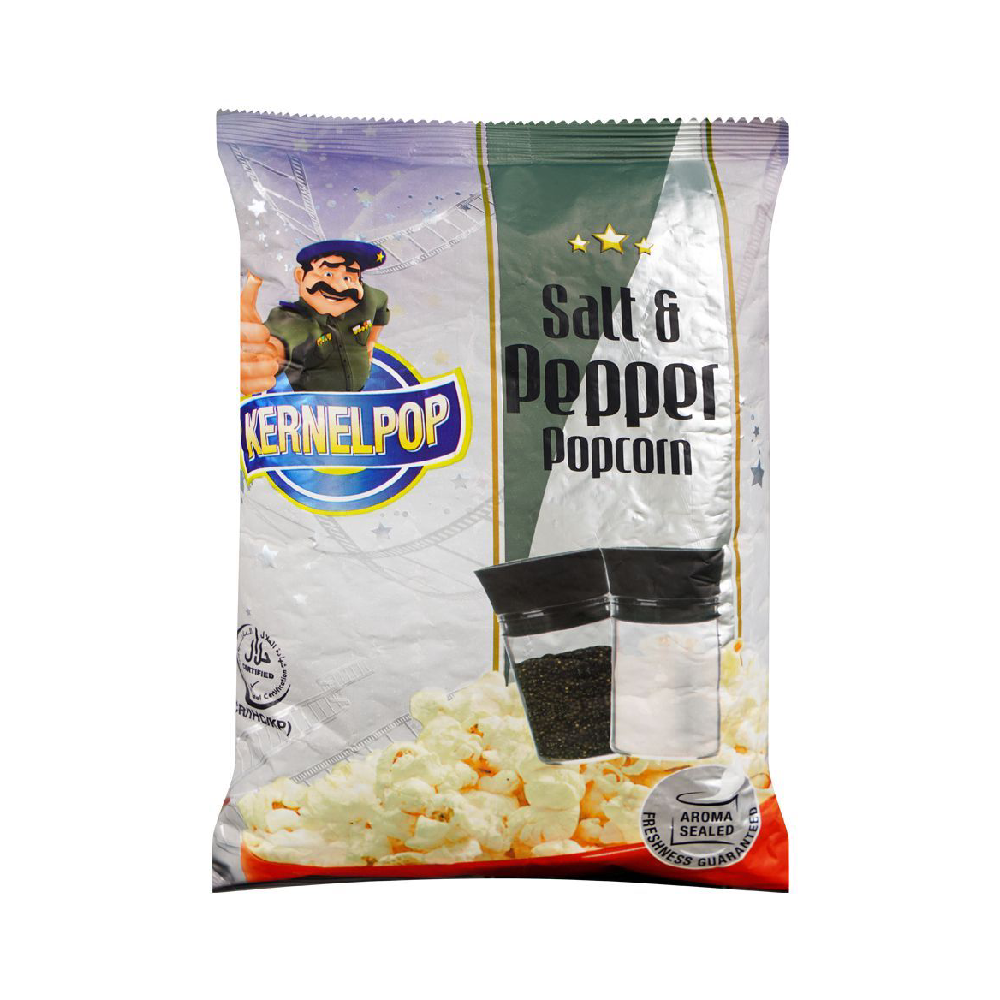 KERNEL POP SNACK PACK SALT & PEPPER 30 GM