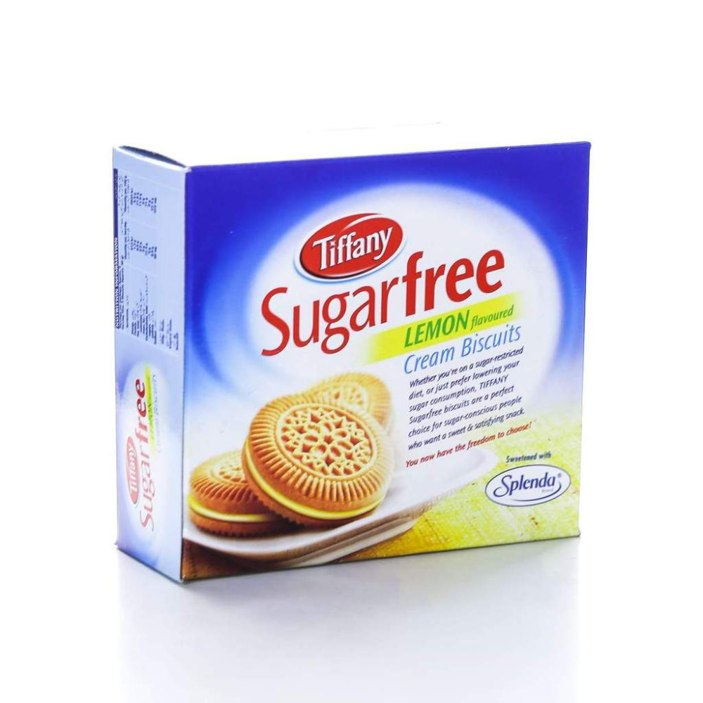 TIFFANY BISCUIT LEMON CREAM SUGAR FREE 162 GM