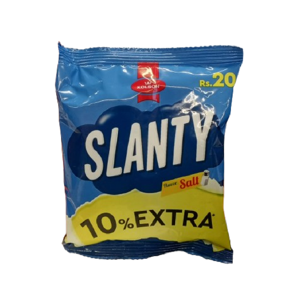 KOLSON SLANTY PLAIN SALT 33 GM PC