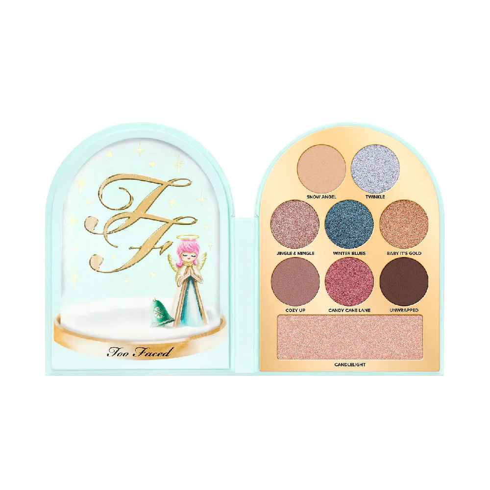 TOO FACED SET LET IT SHOW GLOBES LIMITED EDITION MAKEUP COLL