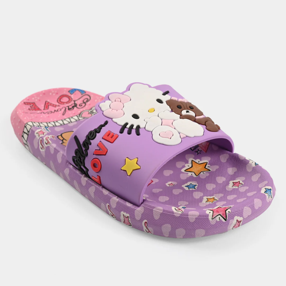 GIRLS SLIPPER IR 28-29 PURPLE 1-A 24-29