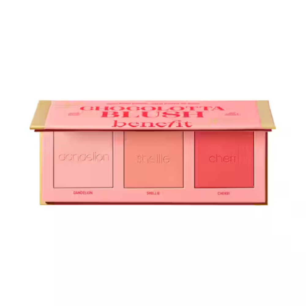 BENEFIT CHOCOLOTTA BLUSH MINI BLUSH PALETTE 7.5G