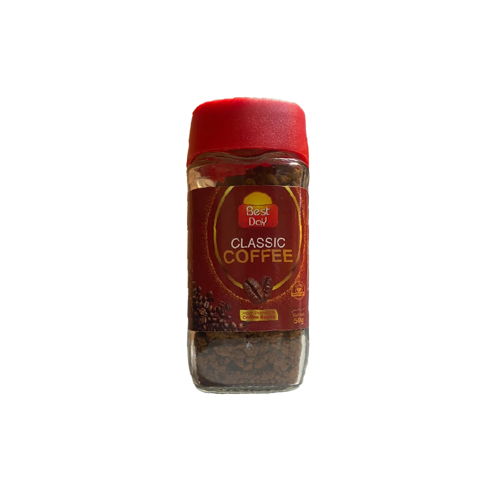 BEST DAY CLASSIC INSTANT COFFE 50 GM
