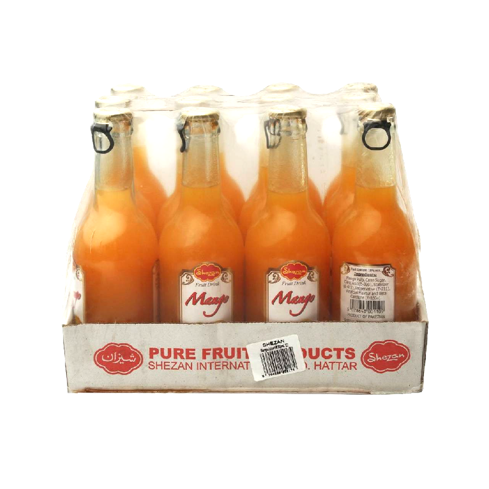 SHEZAN MANGO NR BOTTLE JUICE 250 ML-CARTON