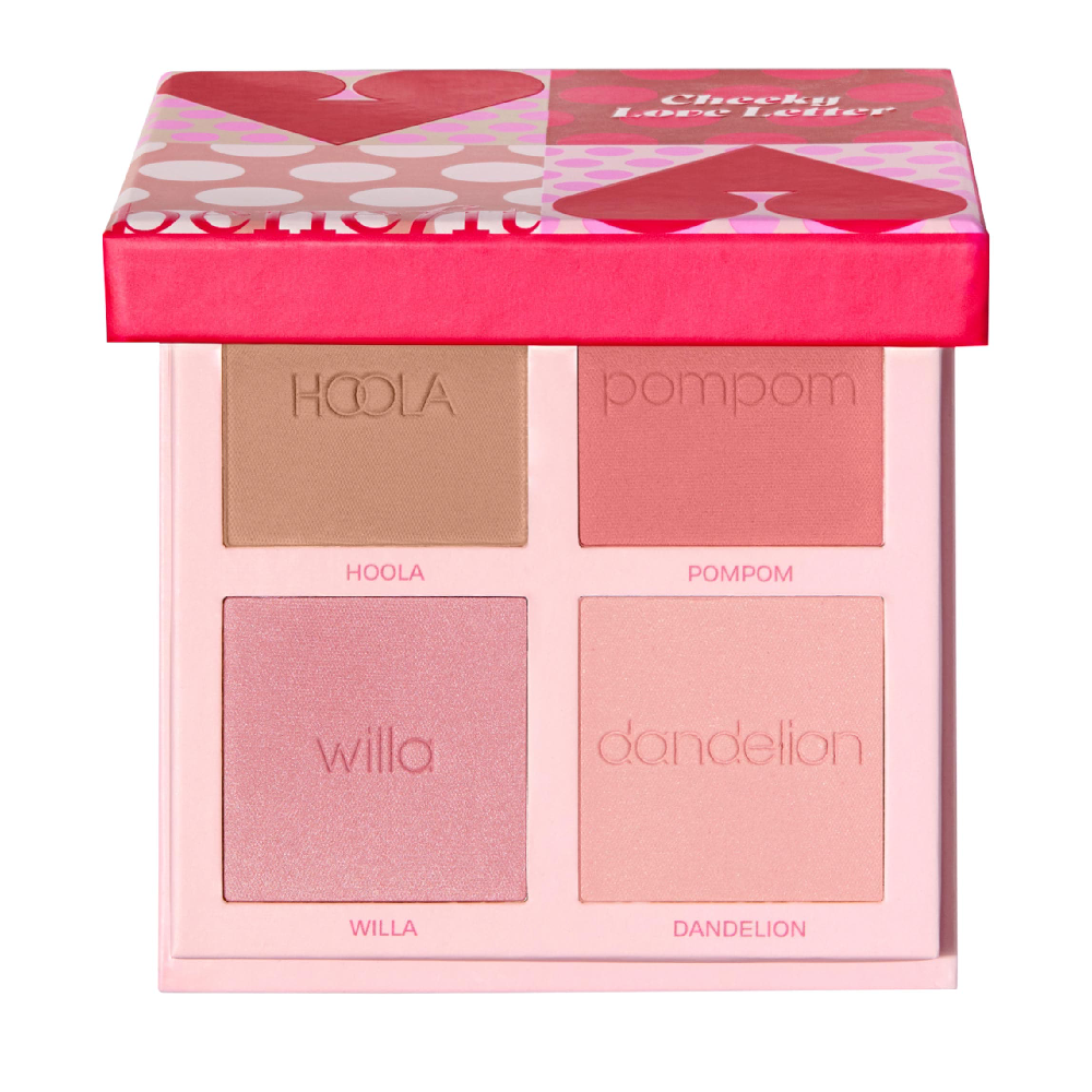 BENEFIT MINI BRONZER & BLUSH PALETTE CHEEKY LOVE LETTER