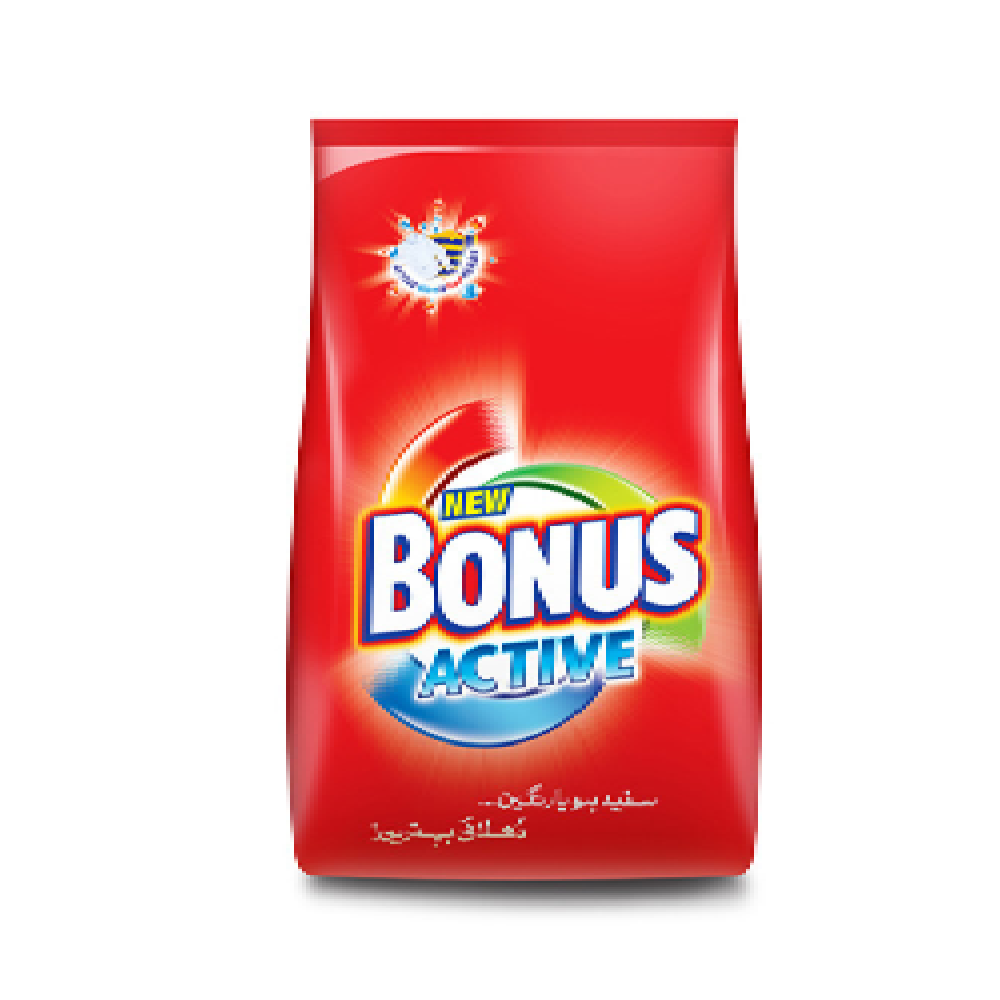 BONUS WASHING POWDER ACTIVE 1 KG – Al-Fatah
