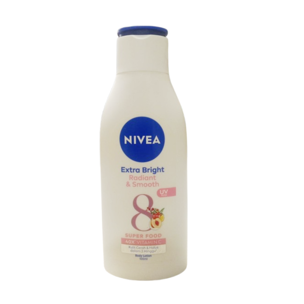 NIVEA BODY LOTION EXTRA WHITE & RADIANT SMOOTH 100 ML